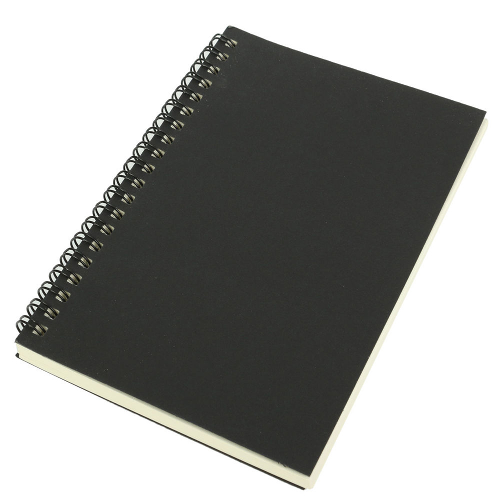 Terylin Retro Kraft Spiral Binding Blank Graffiti Sketchbook Notebook Graduation Gift