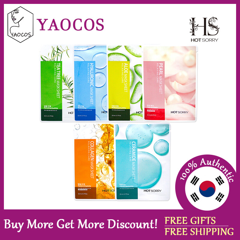 [Hotsorry] chăm sóc thư giãn miếng đắp mặt nạ 23ml