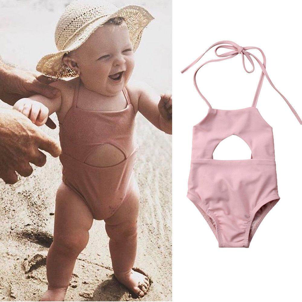 Newborn Baby Girl Clothes Swimsuit Swimwear Beach Bikini Bathing Suit Outfits