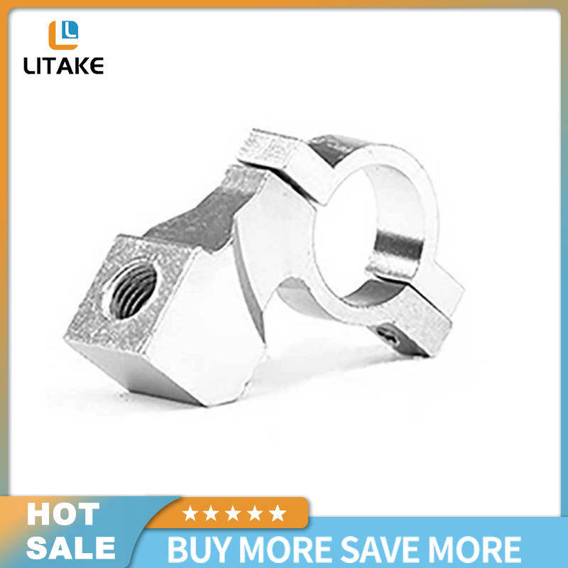 Litake【Hot Sale】7-8" Motorcycle Handlebar Mirror Adaptor Holder Clamp On Mount Brackets