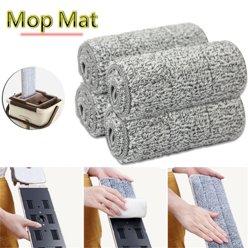 1 Cái Dụng Cụ Vệ Sinh Nhà Cửa, Lau Vải Thực Tế Thay Thế Sợi Nhỏ Có Thể Giặt Phun Lau Miếng Lau Đầu Chổi Bụi Gia Dụng
