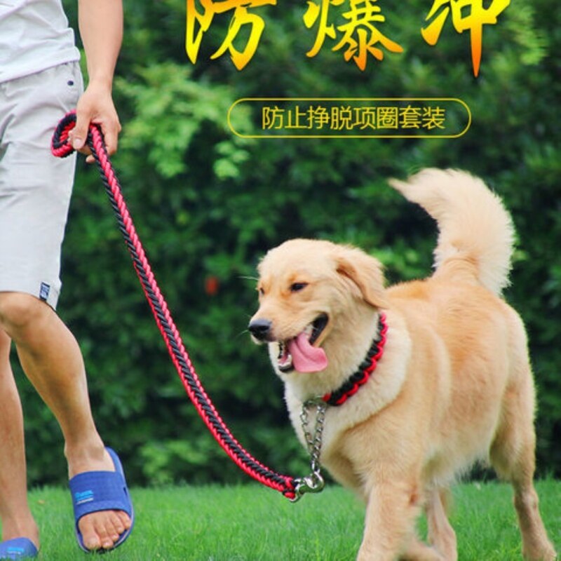 ☼Dây thừng chó mới 2020 cho công cộng P Chuỗi cổ áo dây kéo thú cưng cho Dây Xích Chó khổng lồ