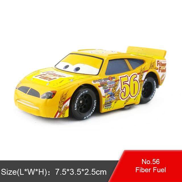 Disney Pixar Cars Racers No.4-No.123 1:55 Metal Diecast Toy Car Kids Boys Gifts