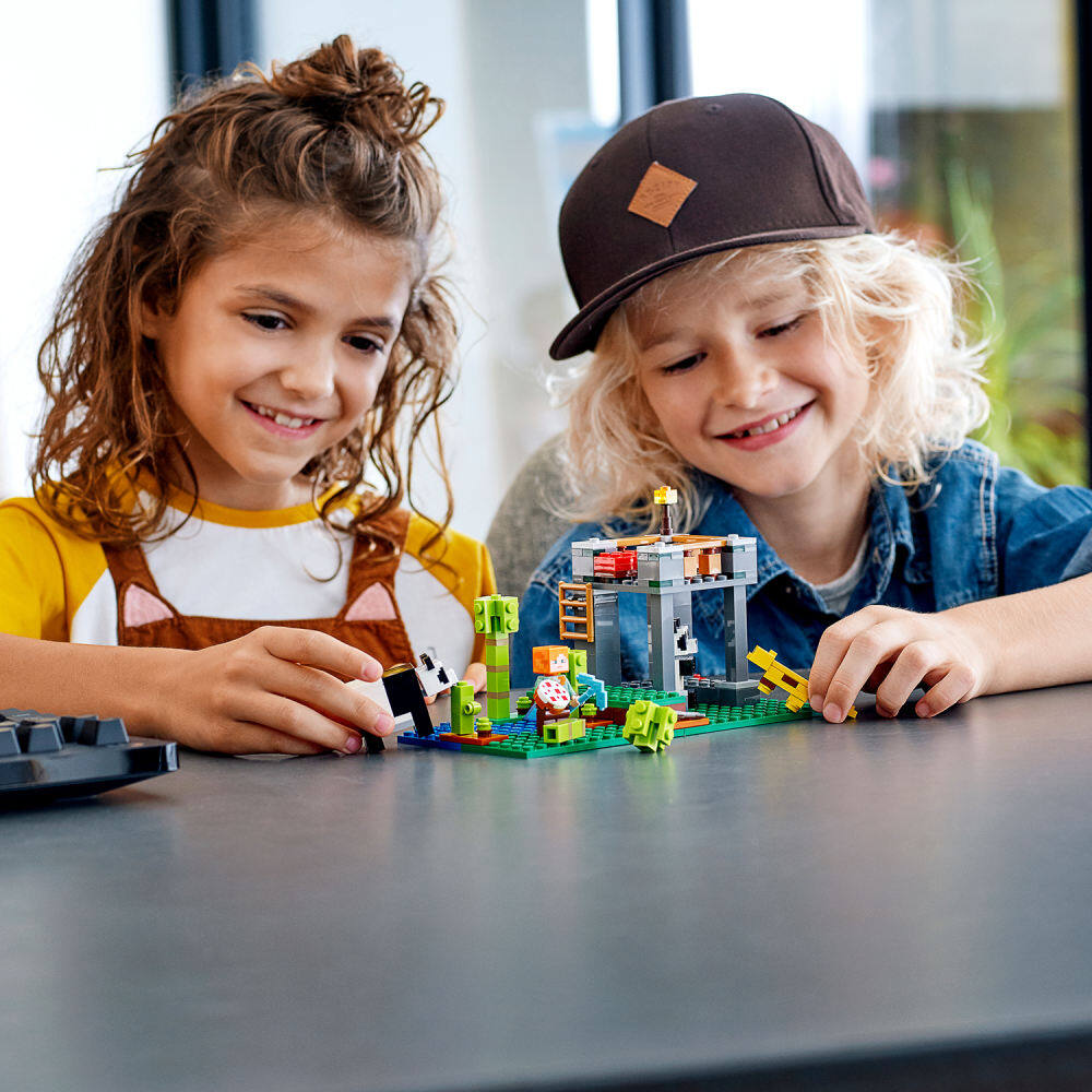 LEGO Minecraft Vườn ươm gấu trúc - 21158 (204 miếng) Đồ Chơi Lắp Ráp