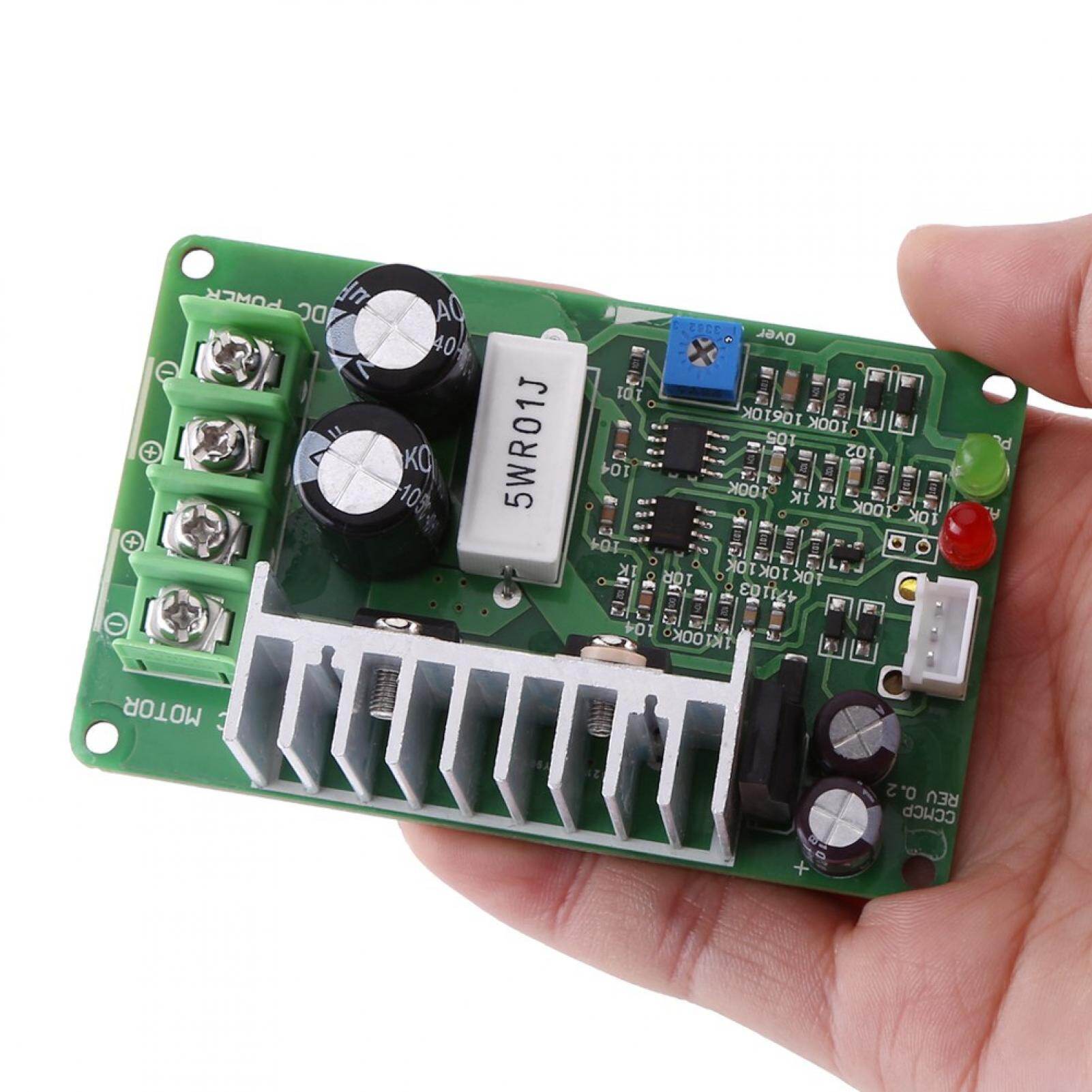 12V/24V/36V 15A DC Motor Speed Controller PWM Regulator Overload Protector