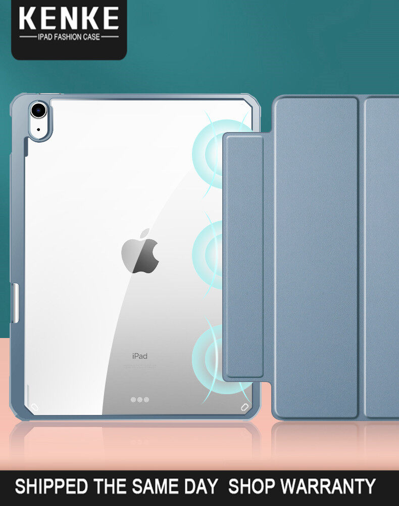 KENKE iPad Case Separate Case Magnetic separation type Cover for iPad 10.2 iPad 7 th Gen 8 th Gen iPad 10.9 Air 4 2020 iPad 10.5 2019 Air 3 iPad Pro 10.5 iPad Pro 11 2020 iPad Pro 12.9 2020 Case Cover With pen slot Liquid silica gel
