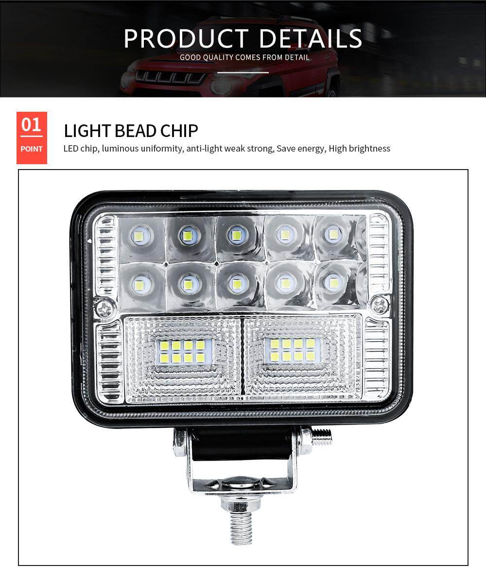 Car Trucks LED Work Light 6000K White 12V 24V Auto Super Bright Headlight Bulbs