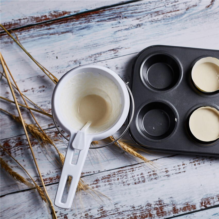 【Sẵn Hàng】dụng Cụ Làm Bánh Có Thể Điều Chỉnh Icing Candy Bếp Phễu Sô Cô La Pastry Phụ Kiện Batter Kem Cookie Cupcake Pancake