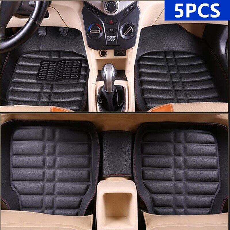 Universal car floor mats for bmw e30 e34 e36 e39 e46 e60 e90 f10 f30 x1 x3 x4 x5 x6 1/2/3/4/5/6/7 car essorie foot