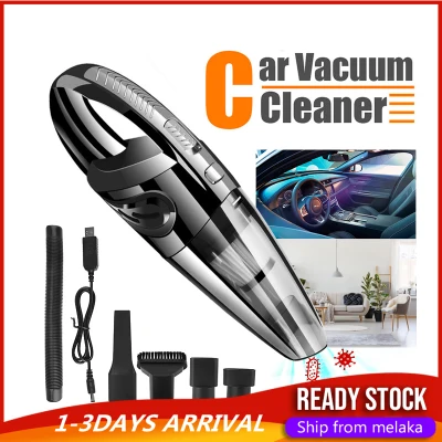 Car Vacuum Cleaner Rechargeable Wireless Cordless Vacuum Cleaner Portable Handheld Car Household Vacumn Cleaner 120W Dry Wet Vakum Kereta