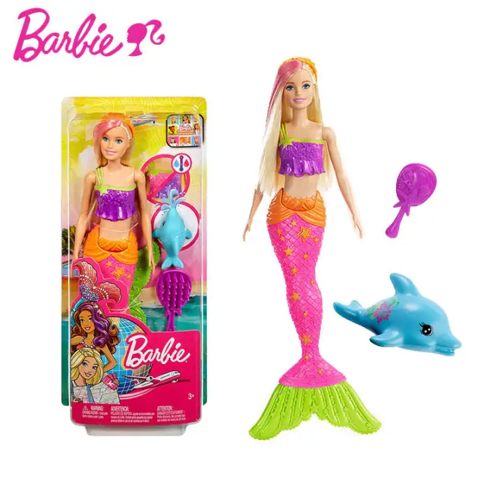 barbie water changing doll