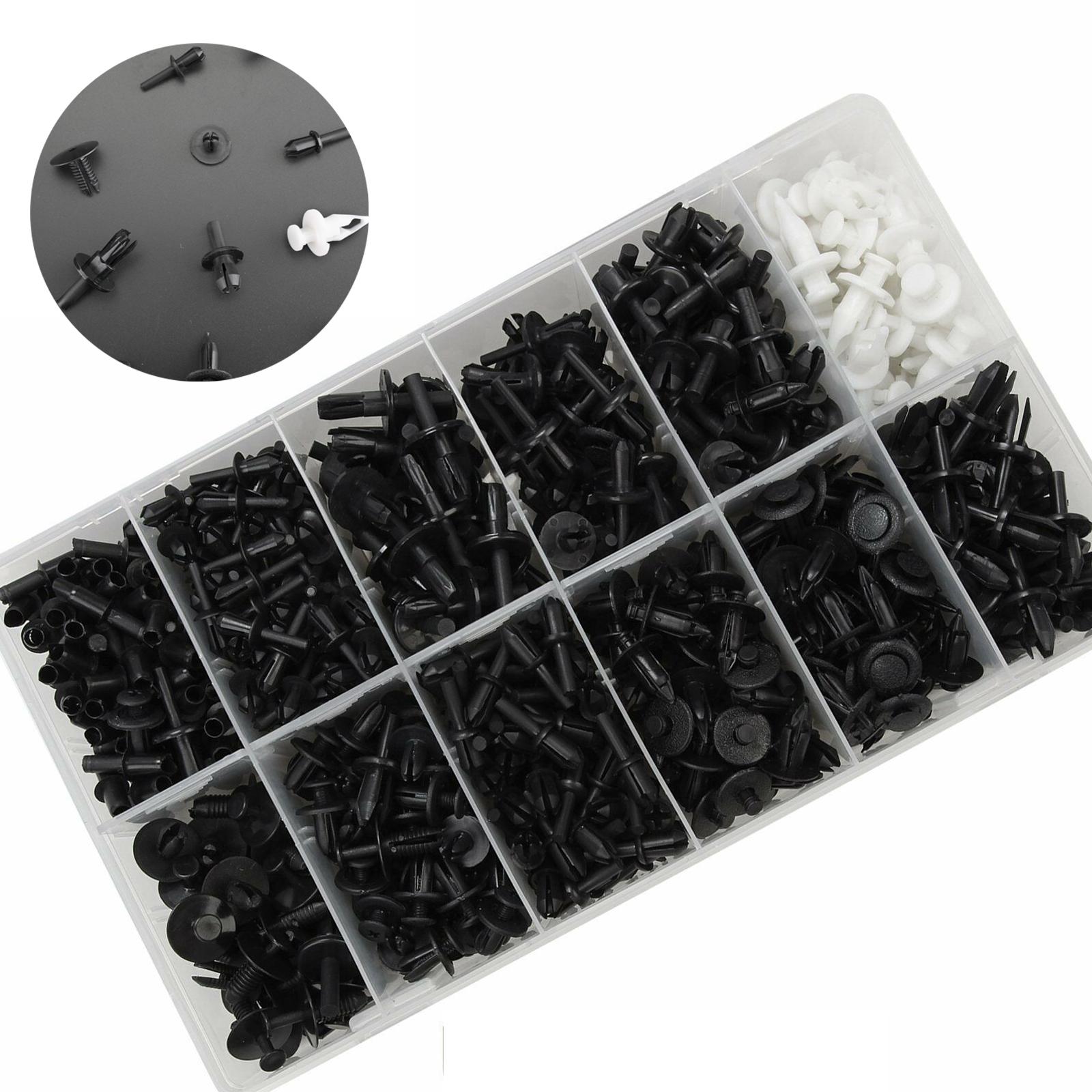 350 Pcs Mobil Tubuh Plastik Paku Payung Rivet Lis 