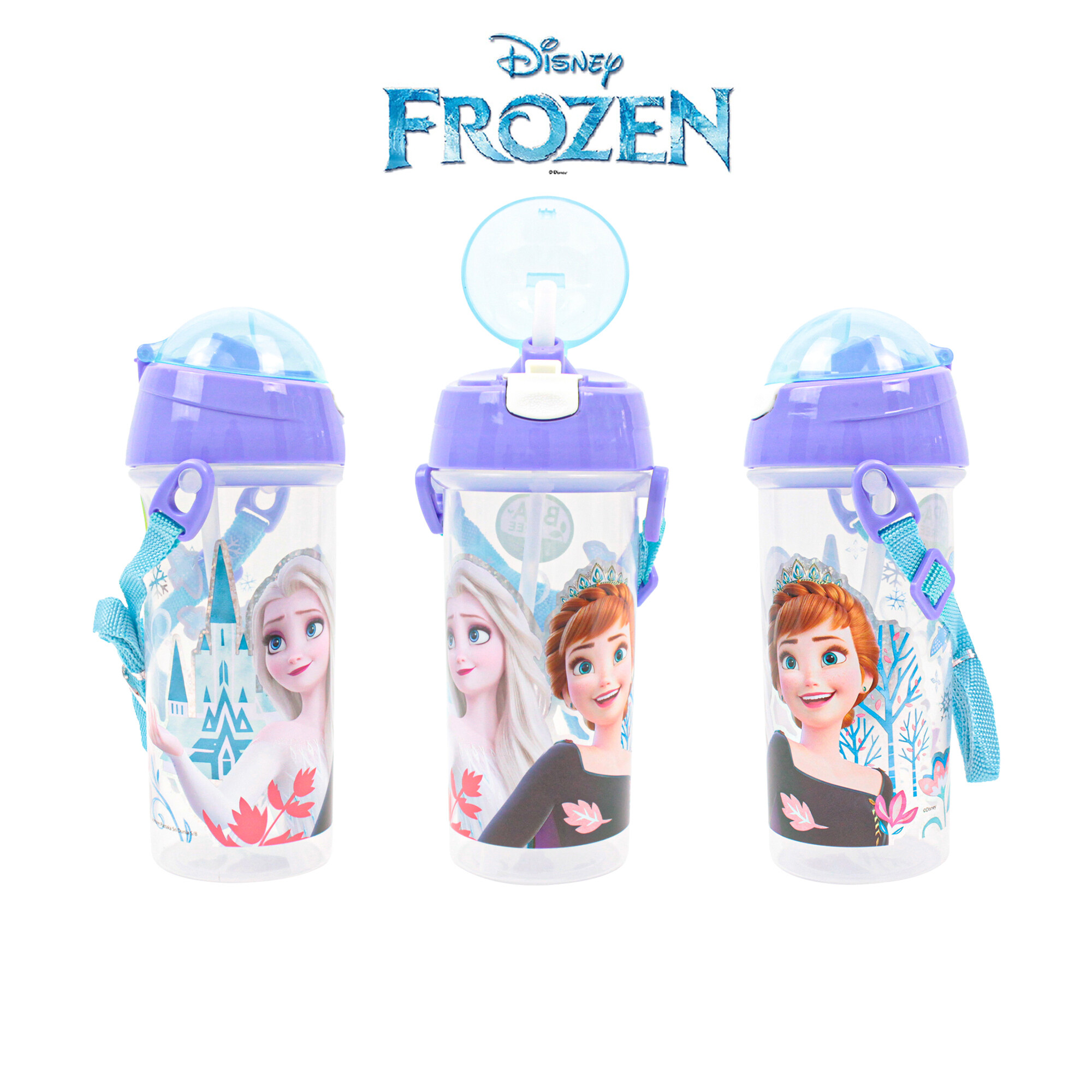 ️New! Disney Frozen 2 Princess Elsa Anna & Olaf BPA Free Kids Tritan