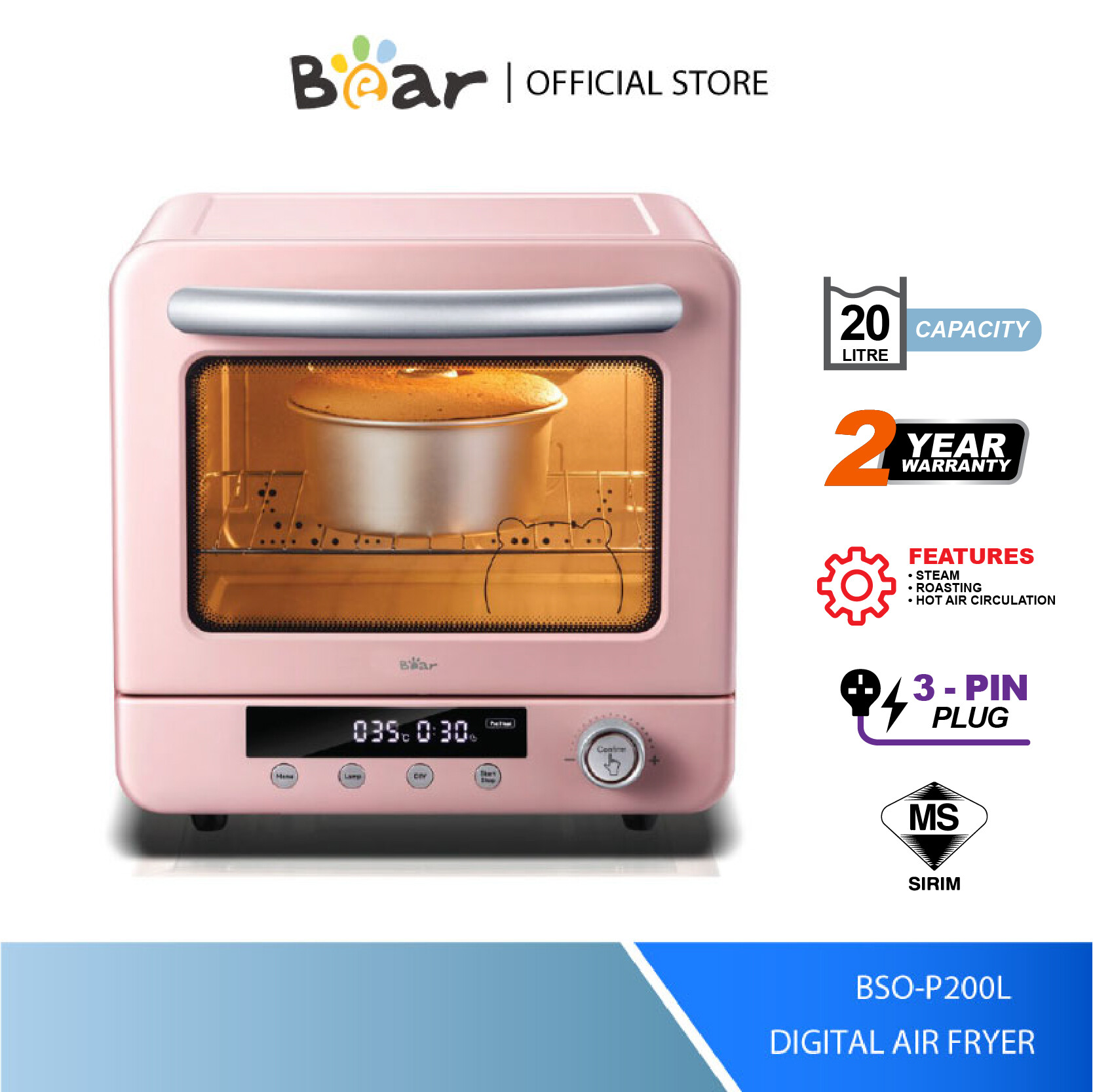 bear mini oven