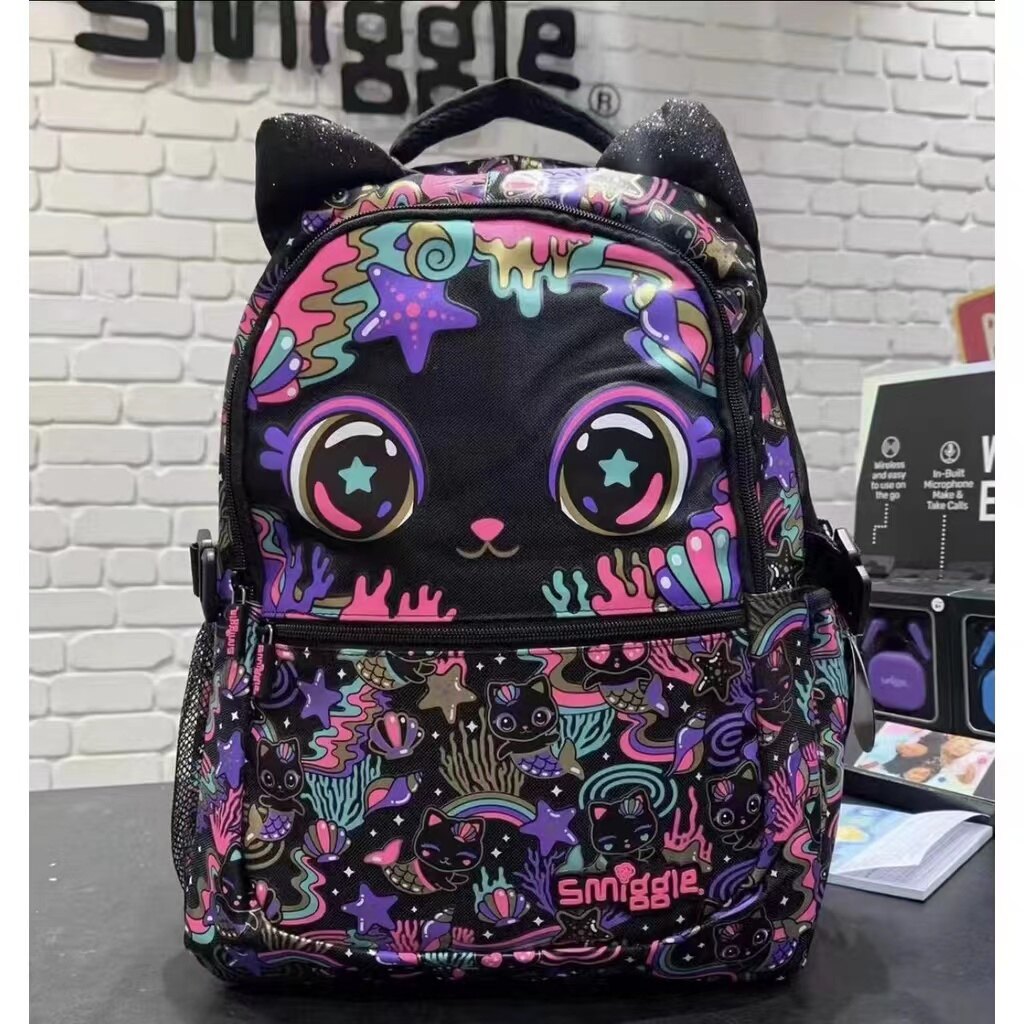 Smiggle Classic Backpack girl and boy School bags for Primary Kids