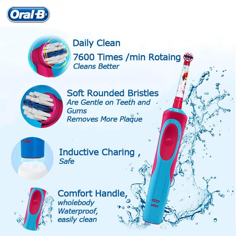 Oral B Children Electric Toothbrush Rechargable Tooth Brushes Oralb