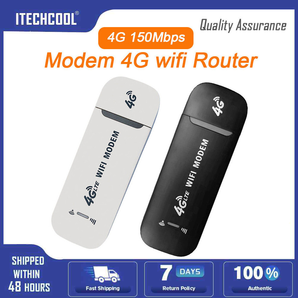 【Plug And Play 】🔔4G LTE Unlocked Universal Wireless Small WiFi Modem Router Dongle 150Mbps