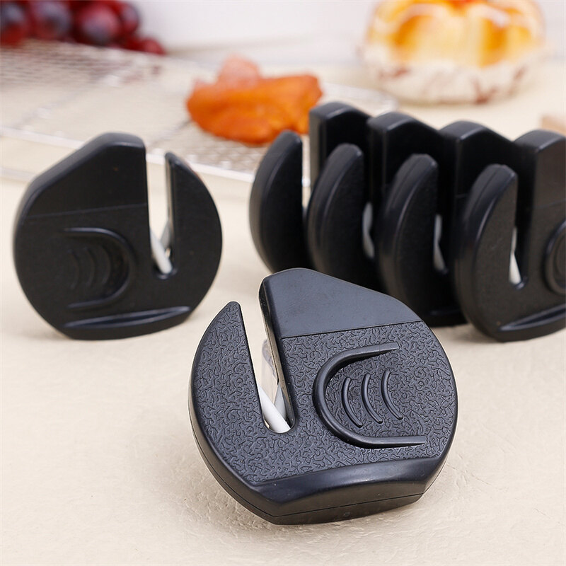 1/3Pcs Mini Knife Sharpener Multifunction Fruit Knife Scissor Sharpeners Home Kitchen Whetstone Sharpening Support Tool