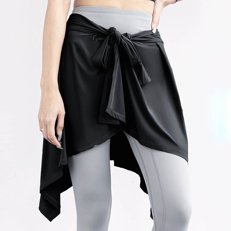 SUPERFLOWER Per donna Poliestere Asciugatura rapida Danza classica Gonne intere Fasciatura per yoga Copertura fianchi e gonne a prova di luce_voghion.com