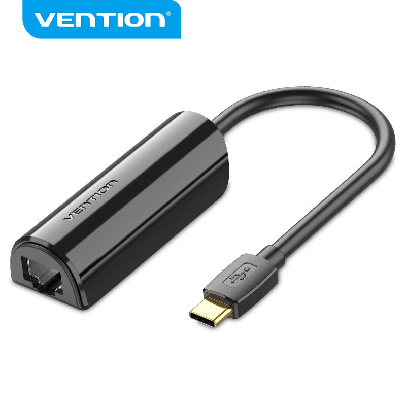 Vention USB C để bộ chuyển đổi Ethernet 100mbps truyền nhanh cho máy tính xách tay Huawei MateBook Lenovo Xiaomi loại USB C để bộ chuyển đổi Ethernet
