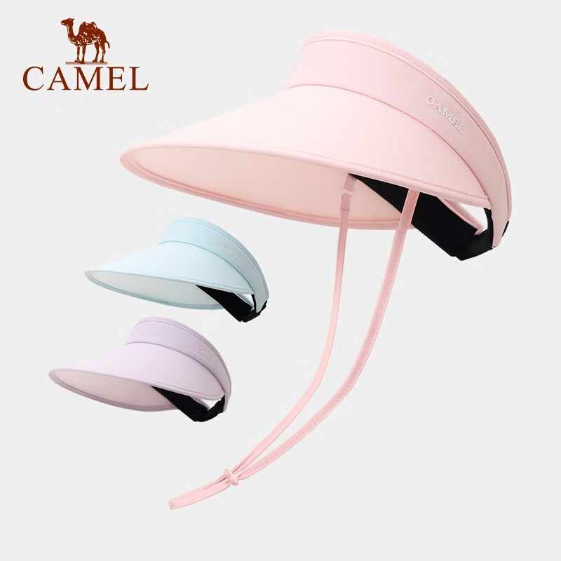 Camel 2023 new lightweight sunproof hat UPF 50+ ultraviolet protection cap