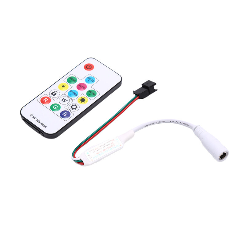 14 Key DC 5 24V RGB Wireless Remote Controller RF LED Controller WS2812 WS2811