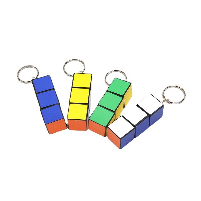 Vòng Chìa Khóa Khối Rubik Thông Minh Bán Chạy Nhất Đồ Chơi Nhỏ Vui Nhộn Vòng Chìa Khóa Mặt Dây Chuyền Mini Vòng Chìa Khóa KHỐI Rubik A47