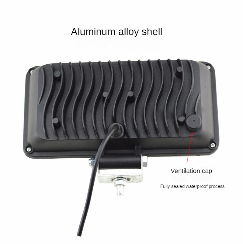 7-Inch Square Car LED Headlight Motorcycle Modification Super Bright Spotlight Electric Car with Rogue Lights 12V
