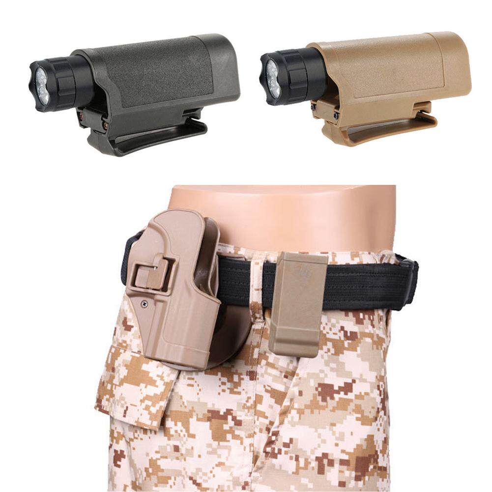 【Ready Stock】Tactical Quick Release LED Flashlight Holster Pouch Belt