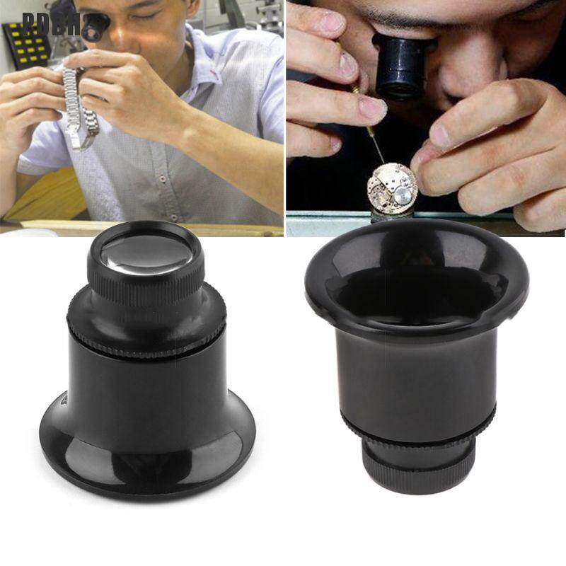 [PDBH Fashion Store] 20X Jewelers Eye Loupe Loop Magnifier Magnifying Glass Watchmakers Jewelry Tools