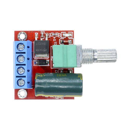 DIPPRUN 5A 90W DC-DC 12V DC PWM Motor Speed Controller Module 4.5V-35V Governor 24V Adjustable Speed Regulator Switch Control