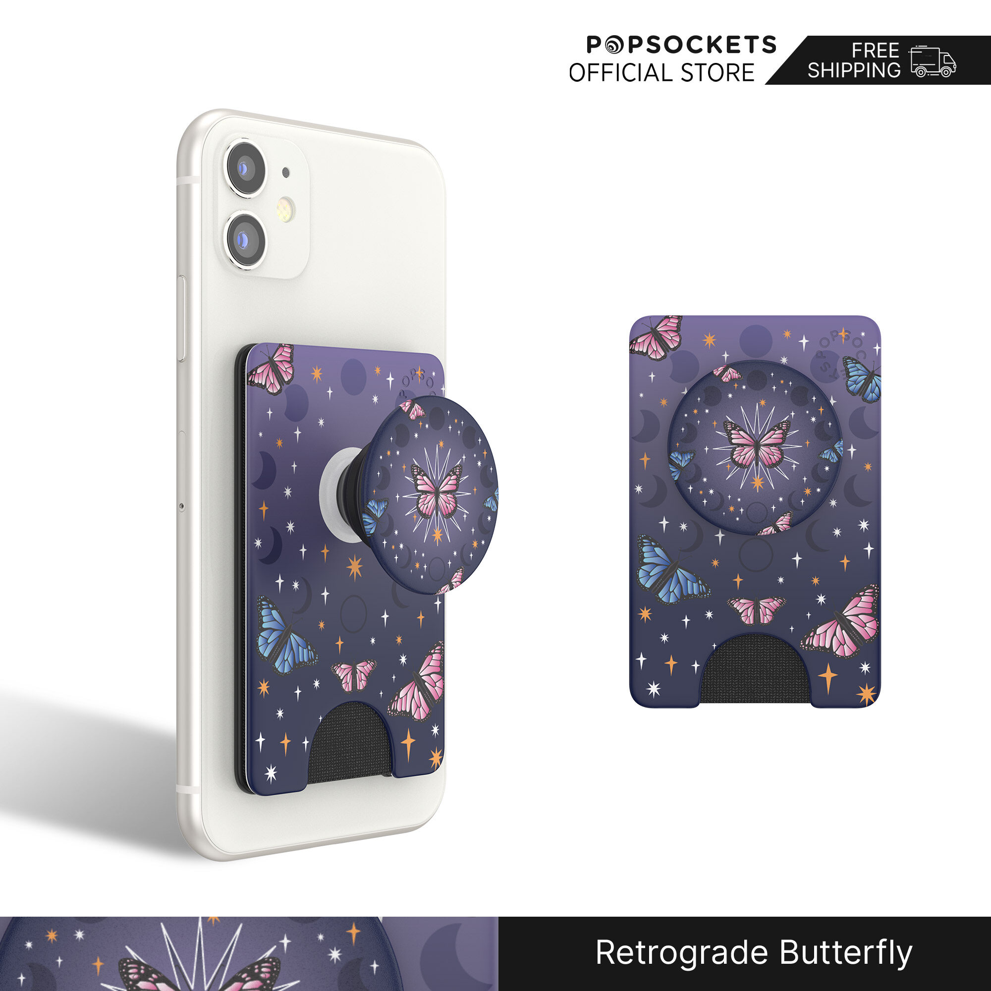 Card Holder Popsocket For Android PopSockets PopWallet+ The
