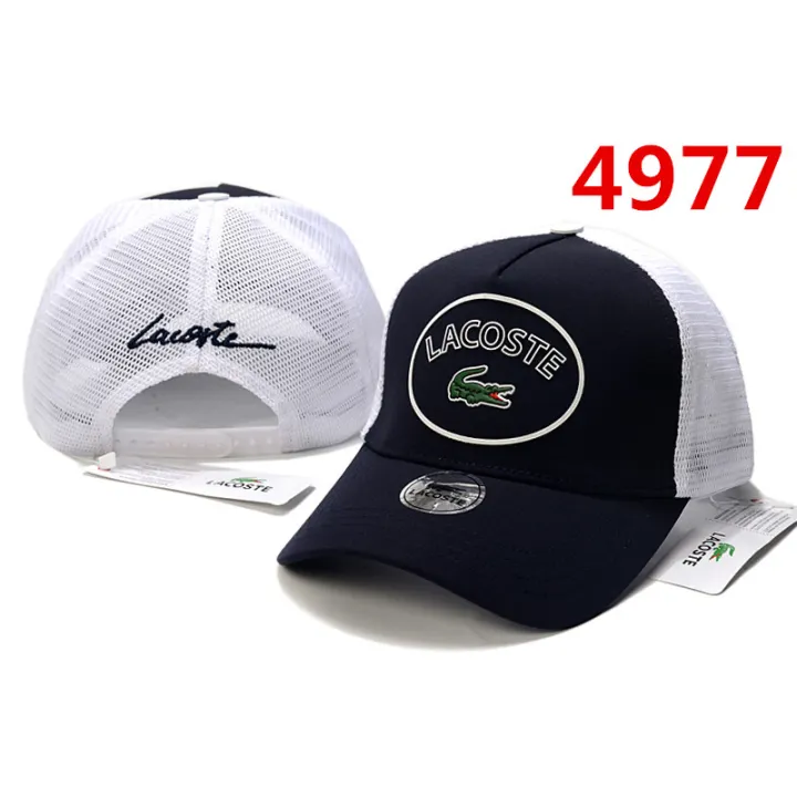 lacoste mesh cap