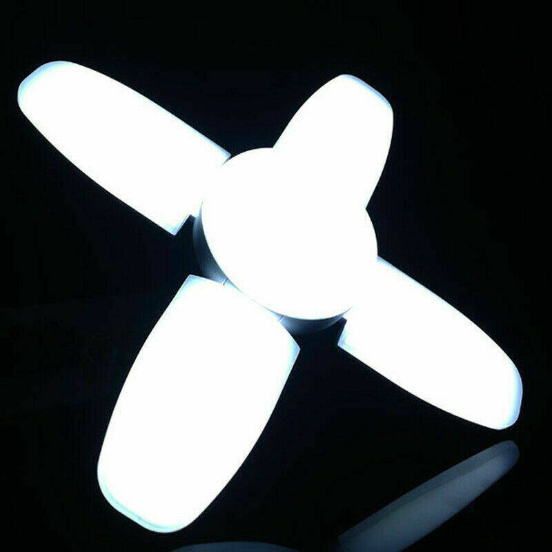 Bóng Đèn LED Quạt Gấp E27 60W Công Suất Cao Trần Có Thể Điều Chỉnh Đèn Chùm Đèn Đèn Âm Trần Siêu Sáng 110V 220V