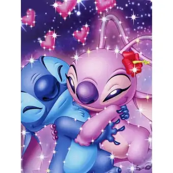 Chinatera 5d Lilo And Stitch Diy Full Drill Diamond Painting