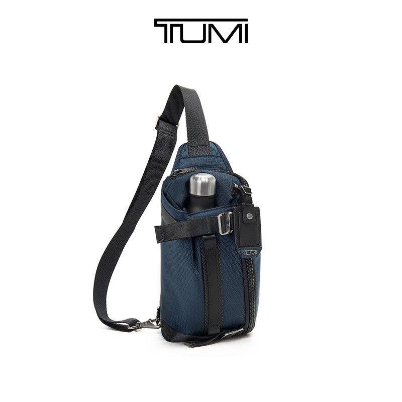 TUMI Alpha Bravo Series Ballistic Nylon Business Casual Slanted Chest Bag