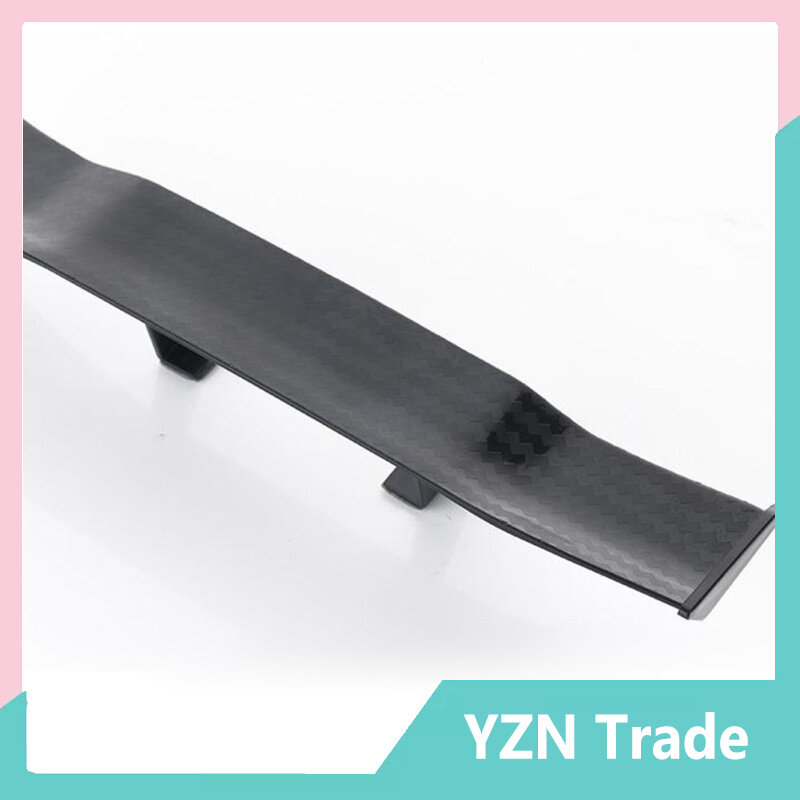 Car Tiny Tail Wing Black ABS Mini Rear Wing Spoiler Universal Car Refitting Tool