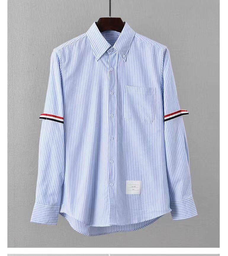 Thom Browne Short streamer on sleeve Shirts