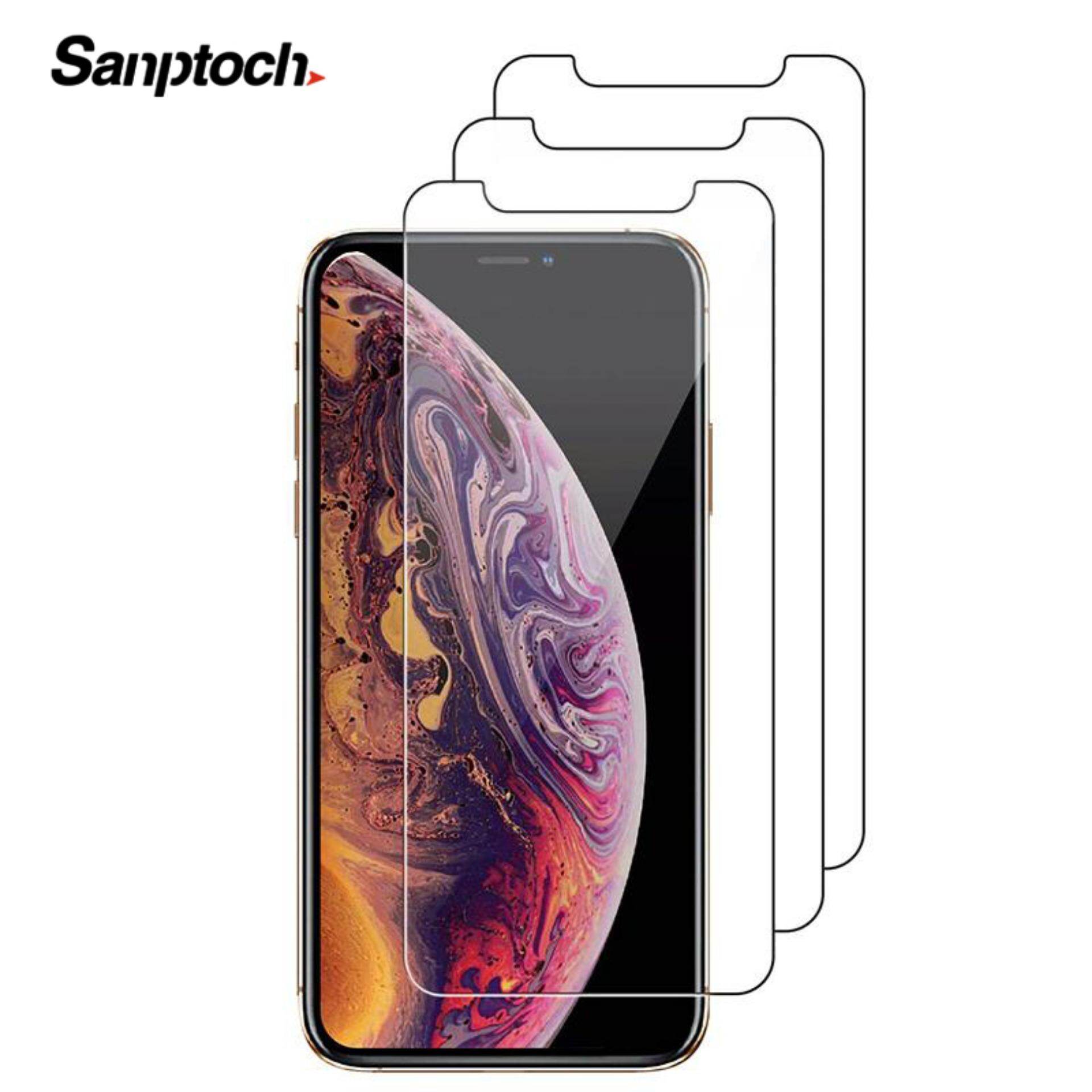 Sanptoch 3pcs Tempered Glass Screen Protector For Iphone 11 12 13 14 Pro Max Mini X Xs Max Xr 2 5d 0 3mm Protective Film For Iphone 8 7 6 6s 14 Plus 5 5s Se Accessories Lazada Singapore