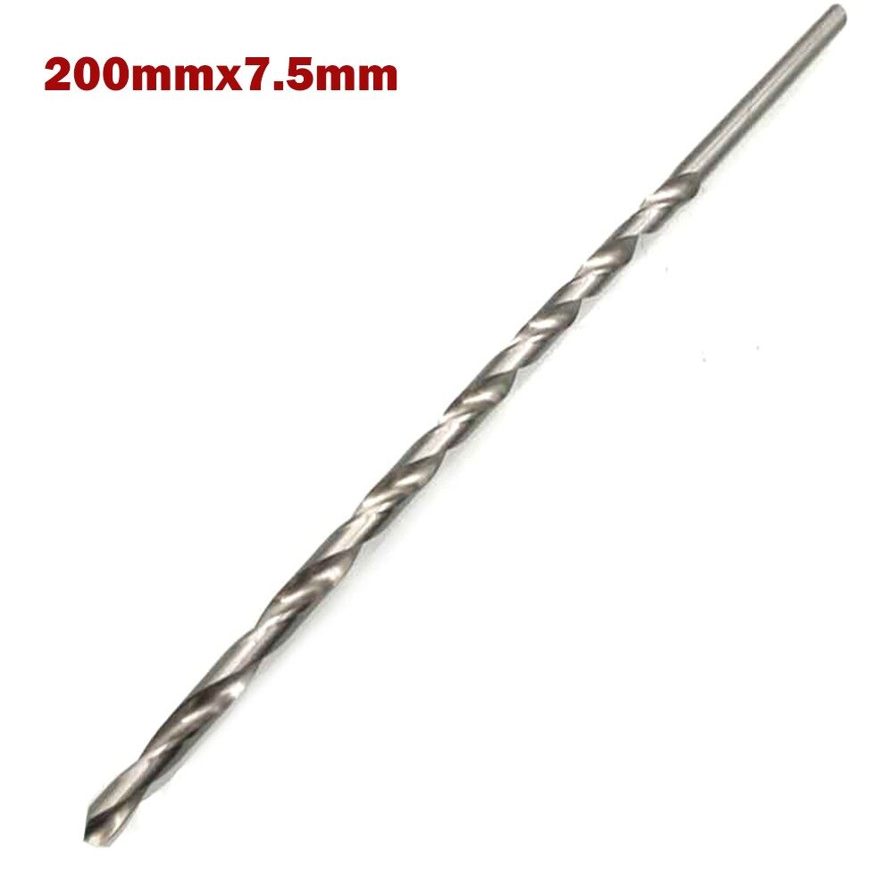 200mm Extra Long HSS Drill Bits For Metal Drilling 2-10mm For Stainless Steel Copper White Steel For Plastic Wood Aluminum