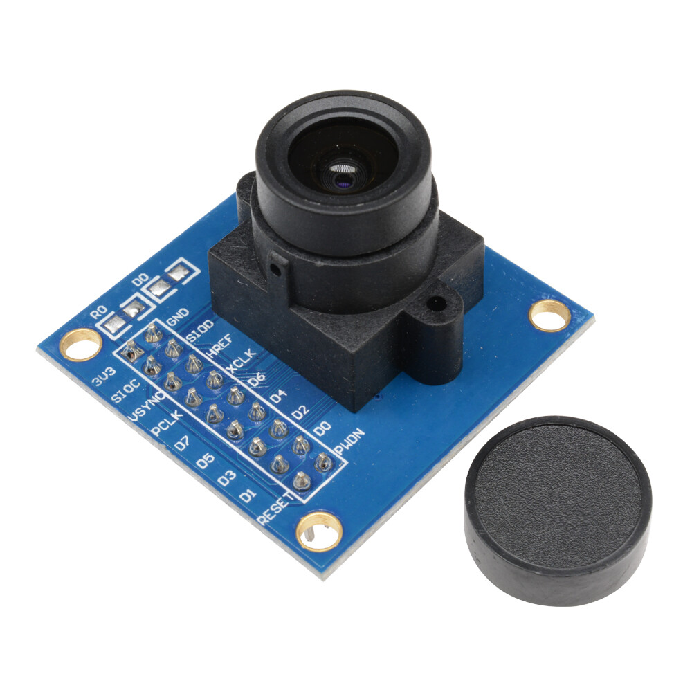 Diymoreov7670 300kp camera module supports vga cif 640x480 auto exposure control display compatible i2c interface for