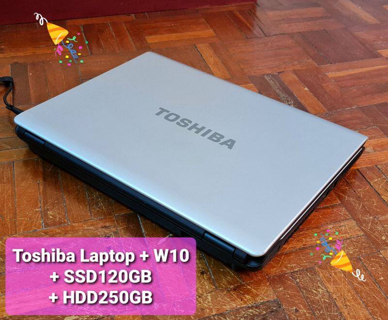 Toshiba Laptop + W10 + SSD120GB + HDD250GB Malaysia