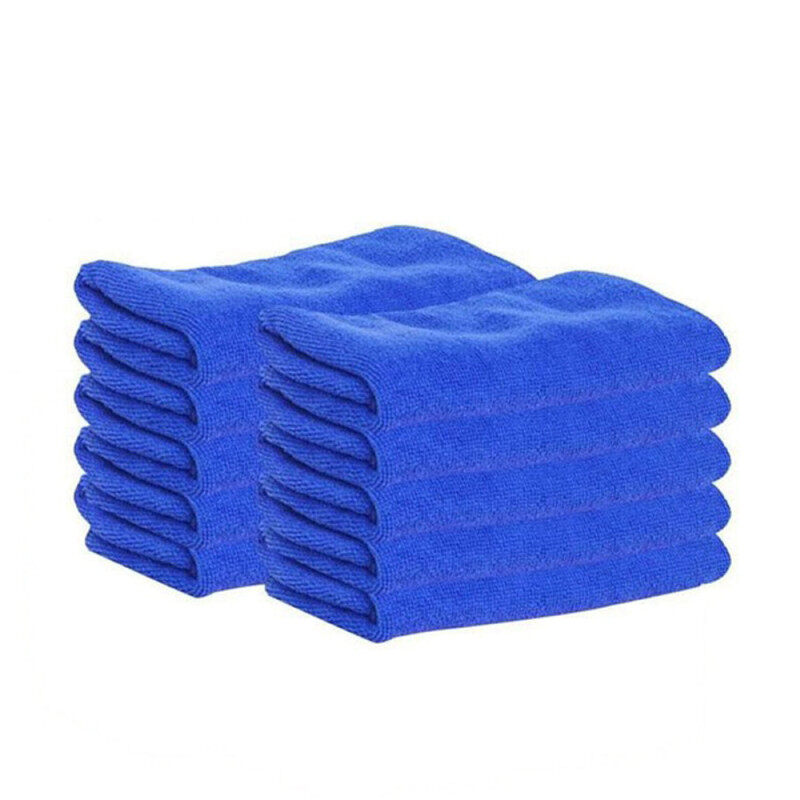 Khăn Lau Bụi Cho Xe Hơi Hansonshop Giá Rẻ 10 Miếng Vải Mới Vi Sợi Khăn Rửa Xe Chi Tiết Chăm Sóc Ô Tô