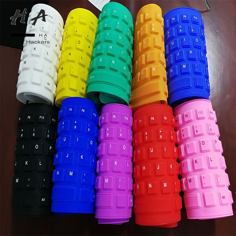 85-key Flexible Soft Silicone Keyboard Waterproof Dustproof Desktop Usb Roll Up Keyboard For Pc Laptop Notebook