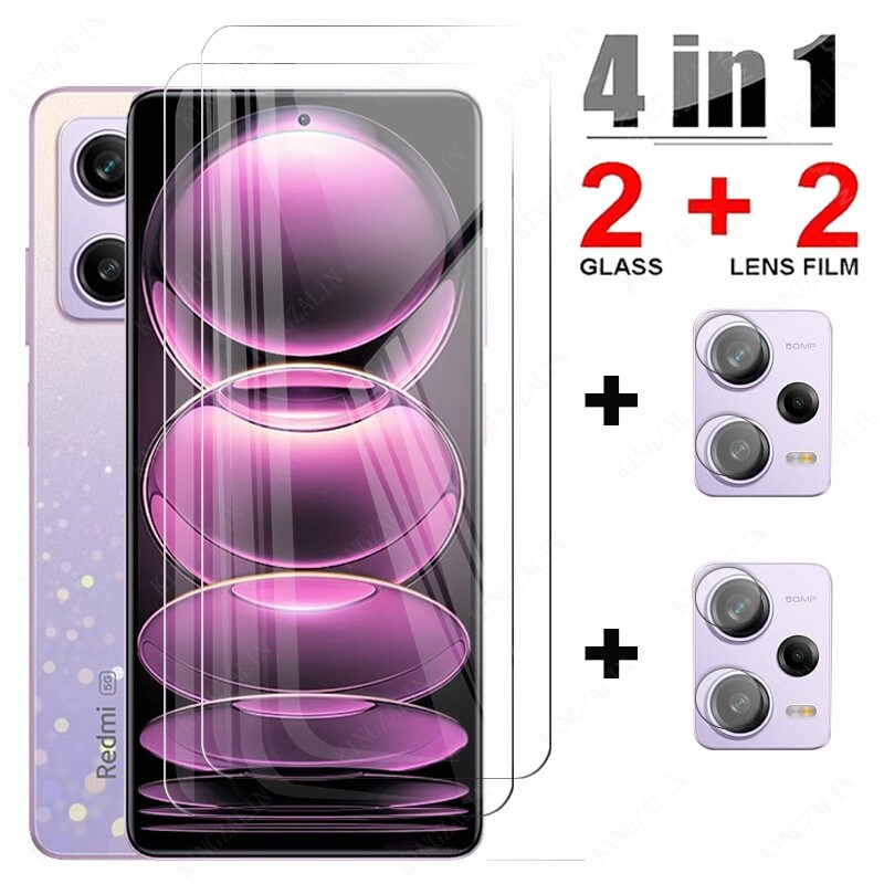 [HOT W] Tempered Glass for Redmi Note 12 pro plus note 12 Explorer Speed Camera Lens Film Screen Protector for Redmi Note 12pro Glass