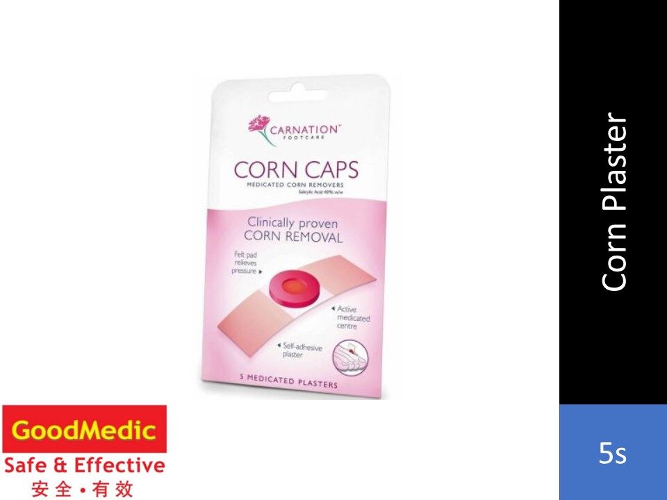 Carnation Footcare Corn Caps Medicated Plaster (5s) | Lazada