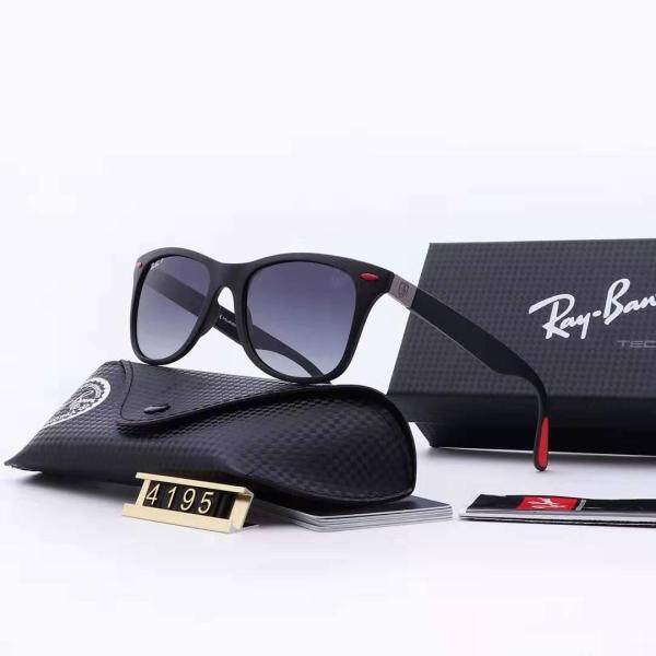 Giá bán Original_Ray-Ban Mới Nam Nữ Kính Mát 4195 Siêu Nhẹ TR Kính Mát HD Phim Màu Sợi Carbon Chống trượt Kính