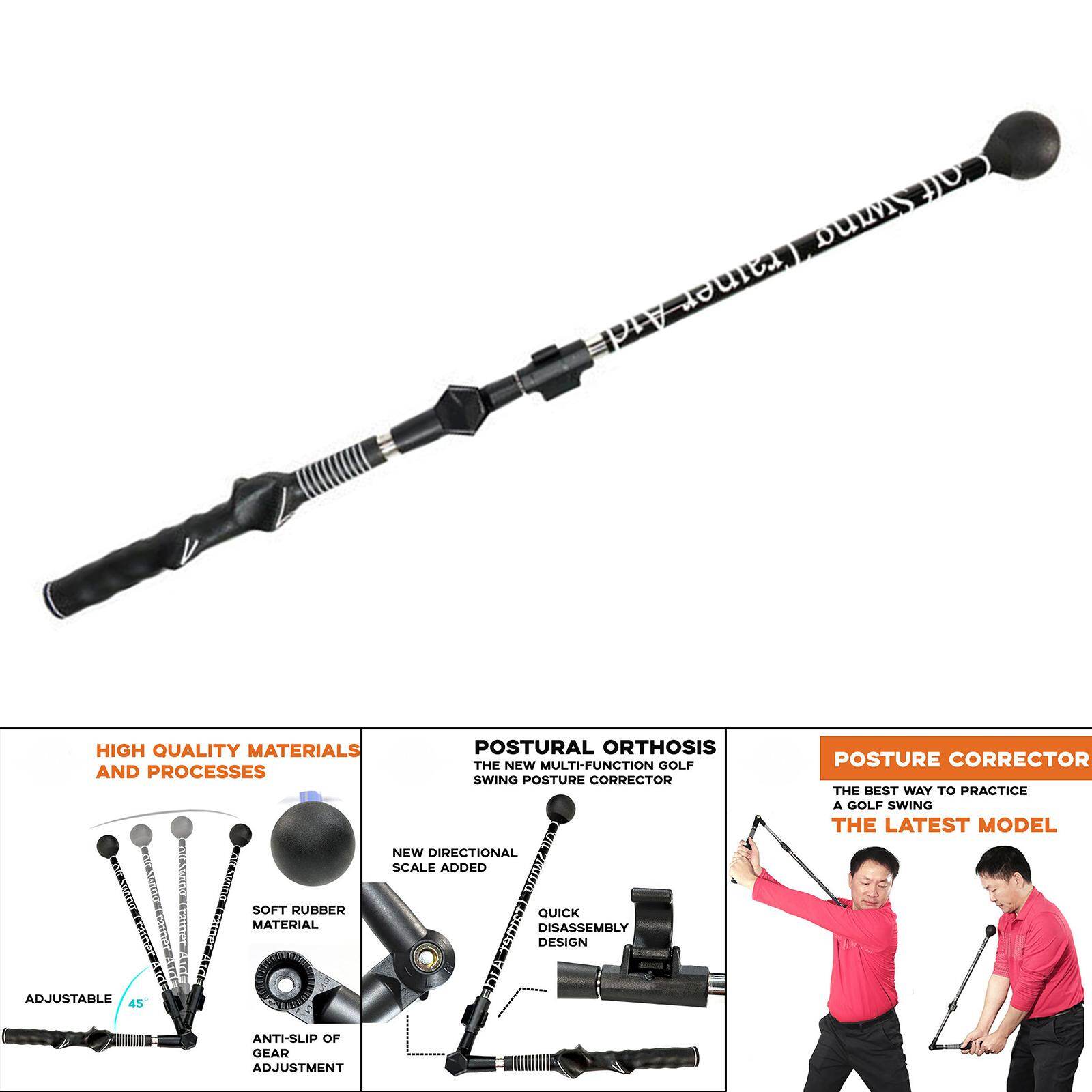 BNSTAR Golf Swing Trainer Posture Training Corrector Aids Arm Swing Wrist