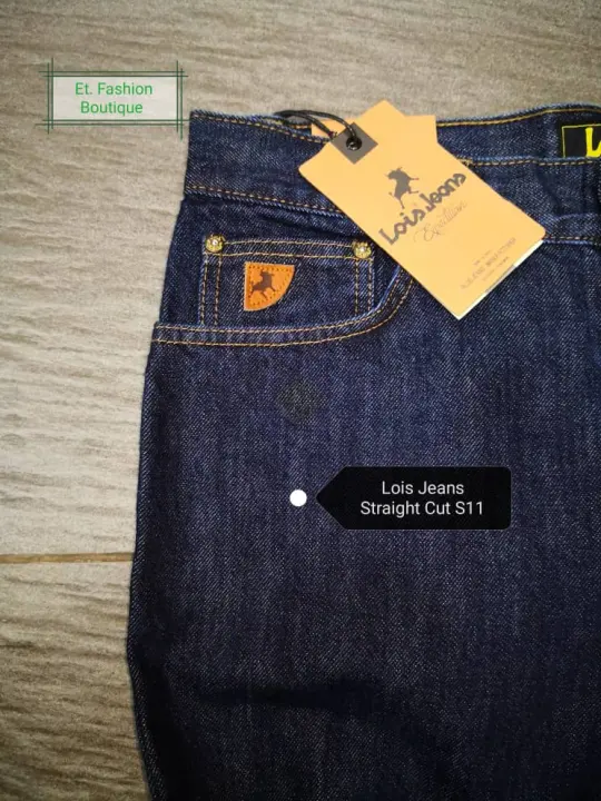 lois jeans straight cut