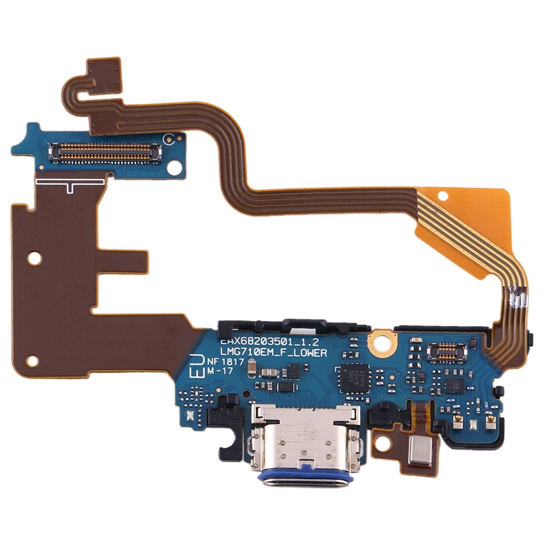 Charging port flex cable for lg g7 thinq / g710em / g710pm / g710vmp / g710tm / g710vm